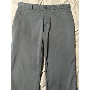 Nike Mens Slim/Dri Fit 6 Pocket Gray Golf Pants Sz 38x32 $85